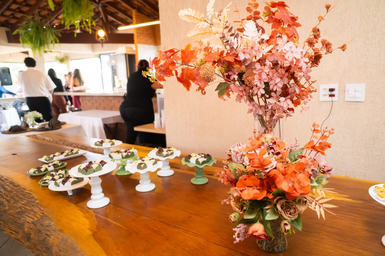 Decoração elegante no Espaço Casa